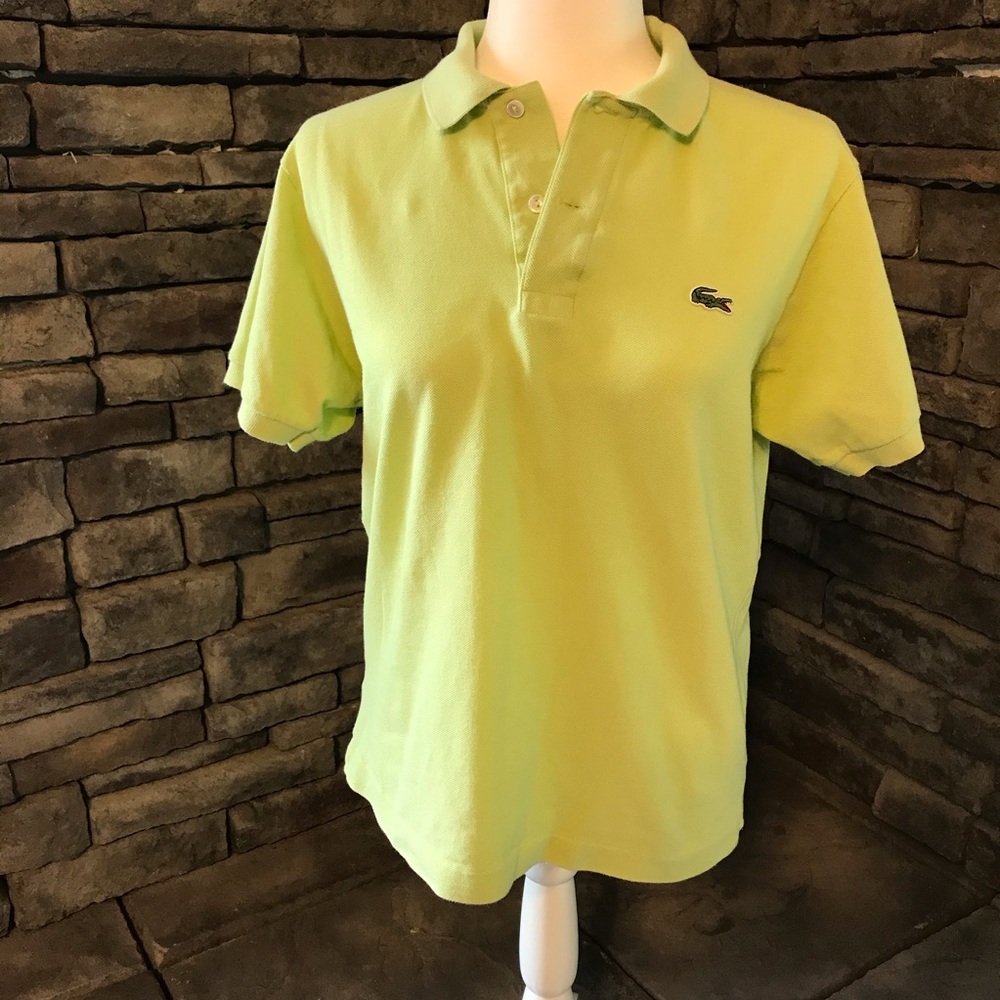 Lacoste 100% cotton polo short sleeve green 3